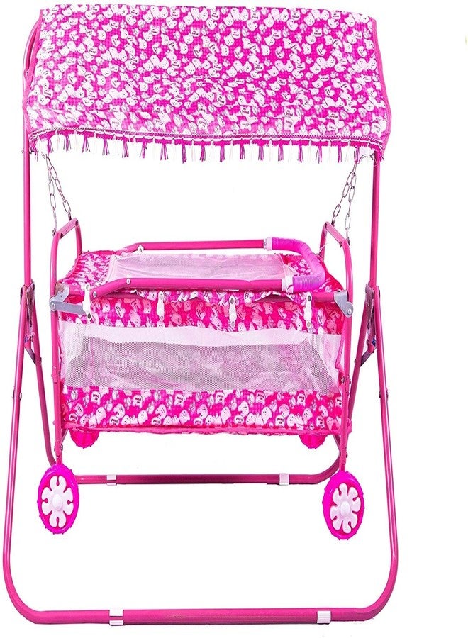 Avani MetroBuzz Mini Baby Swing with Pram (Red) - Image 2